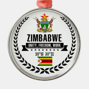 Zimbabwe Metal Tree Decoration