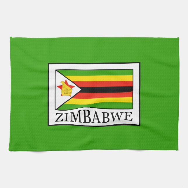 Zimbabwe Tea Towel (Horizontal)