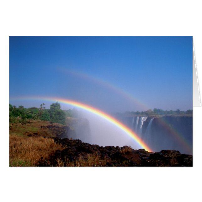 Zimbabwe, Victoria Falls National Park. Double (Front Horizontal)