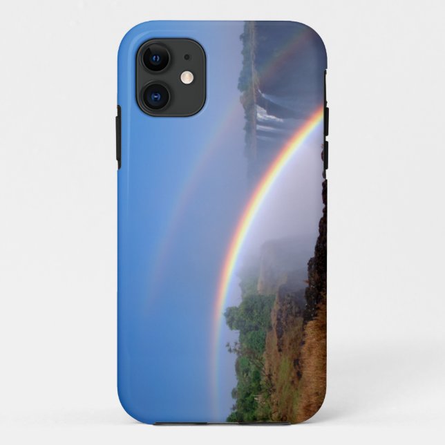 Zimbabwe, Victoria Falls National Park. Double Case-Mate iPhone Case (Back)