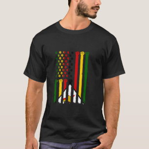 Zimbabwe Zimbabwean Flag USA Handfist Zimbabwean R T-Shirt