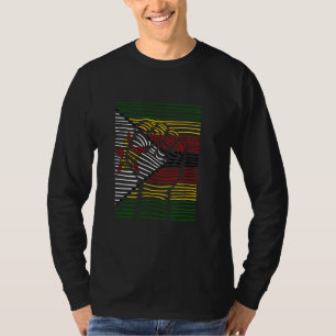 Zimbabwe Zimbabwean Pride Handfist Heritage Zimbab T-Shirt
