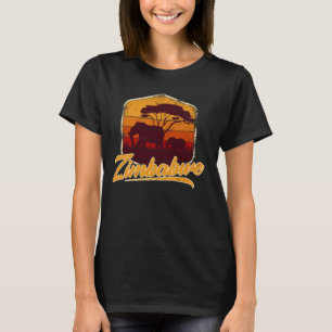 Zimbabwean african zambia travelling family souven T-Shirt