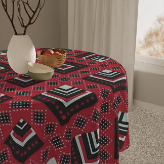 Zimbabwean Traditional Jira reRetso African Print Tablecloth