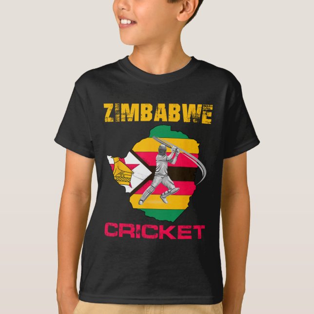 Zimbwe Cricket Zimbwean Men  T-Shirt (Front)
