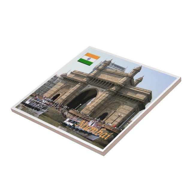 zIN025 MUMBAI, India, Asia, Tile (Side)