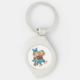 Zina and Mimo are flirting. Key Ring