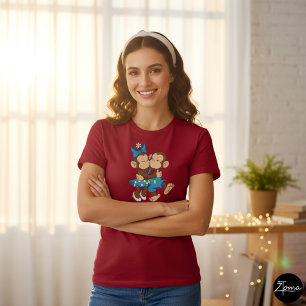 zina and mimo love kiss T-Shirt