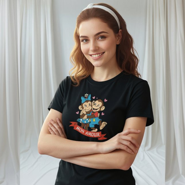 Zina and Mimo, mon amour Tri-Blend Shirt (Creator Uploaded)