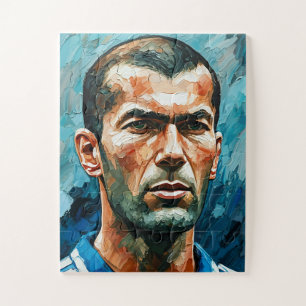 zinedine zidane jigsaw puzzle