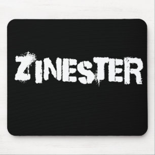 ZINESTER - DIY make zines alternative lo-fi Mouse Pad