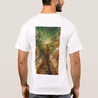 Zing Quasar Tree Colourful Energy Universe T-Shirt