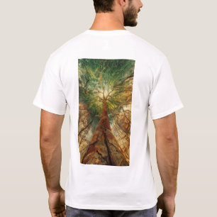 Zing Quasar Tree Colourful Energy Universe T-Shirt