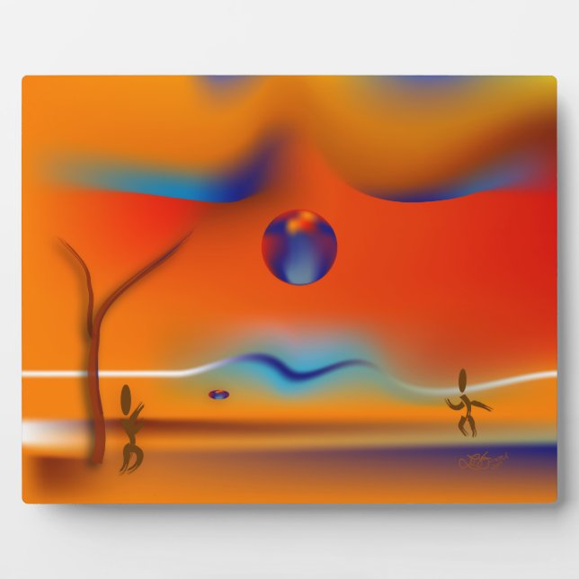 Zinglees ~ Disc Game Plaque (Front)