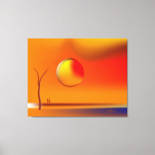 Zinglees ~ Far Away Canvas Print