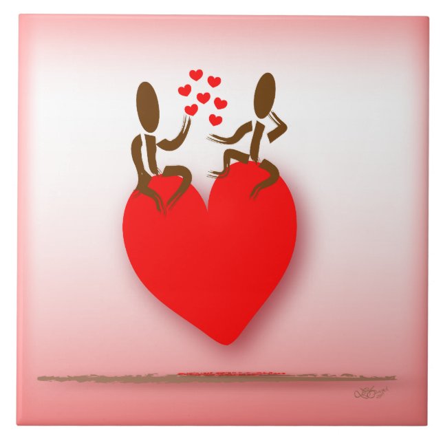 Zinglees ~ February Tile (Front)