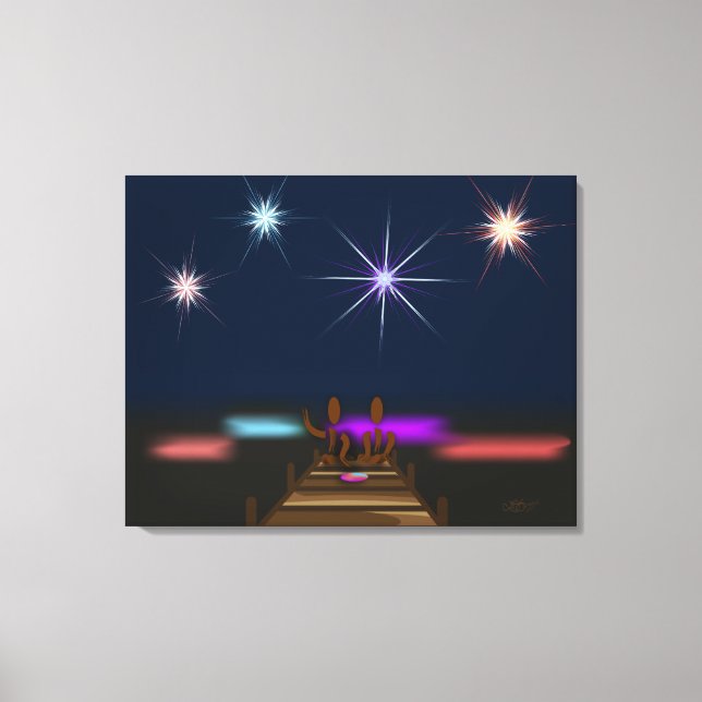 Zinglees ~ July Canvas Print (Front)