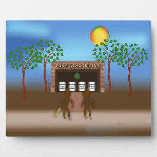 Zinglees ~ Recycling Plaque