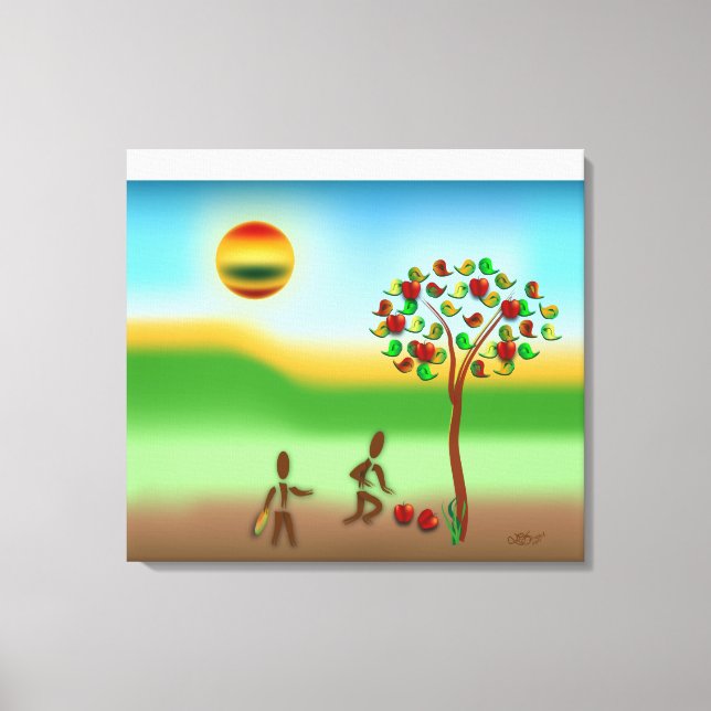 Zinglees ~ September Canvas Print (Front)