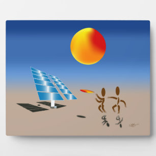 Zinglees ~ Solar Energy Plaque