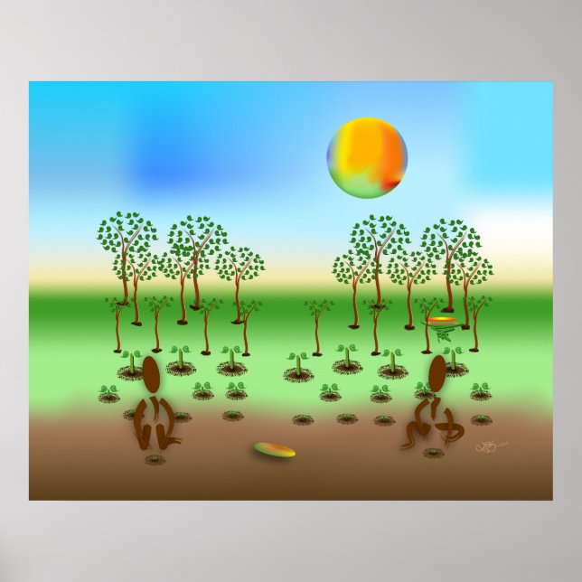 Zinglees ~ Trees Poster (Front)