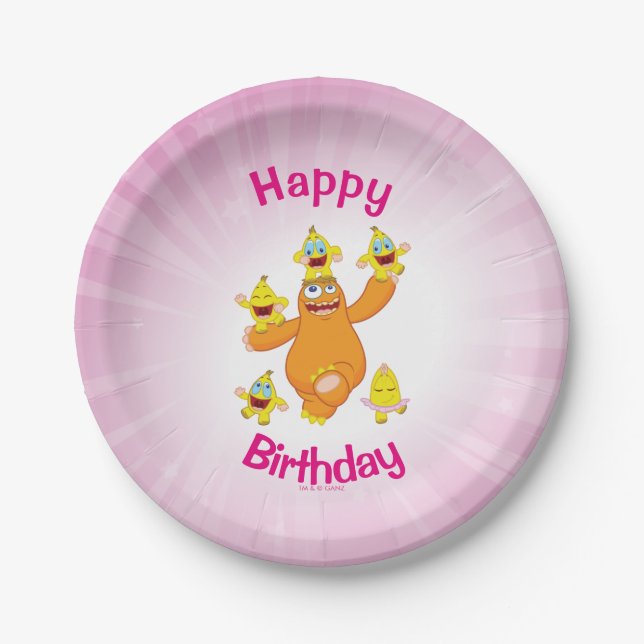 Zingoz and Zangoz Fun Paper Plate (Front)