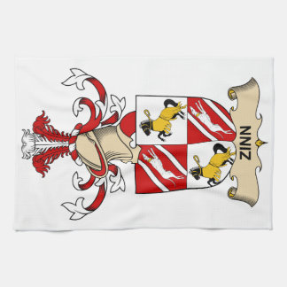 Zinn Family Crest Tea Towel