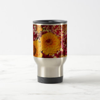 Zinnia Explosion Travel Mug