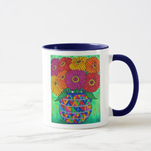 Zinnia Fiesta Coffee Mug