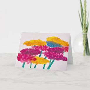 Zinnia Fun Greeting Card 2