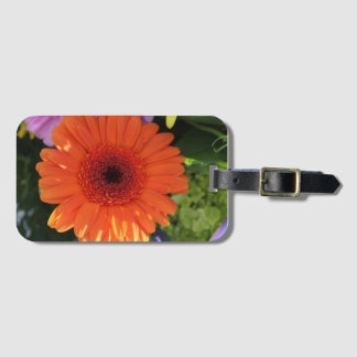 Zinnia Luggage Tag