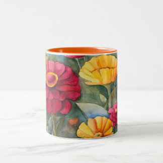 Zinnia Two-Toned Mug