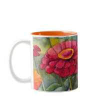 Zinnia Two-Toned Mug