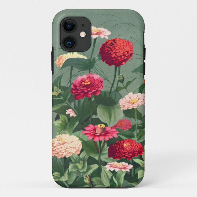 Zinnias Case-Mate iPhone Case (Back)