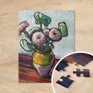 Zinnias   Henry Lyman Saÿen Jigsaw Puzzle