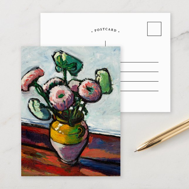 Zinnias | Henry Lyman Saÿen Postcard (Creator Uploaded)