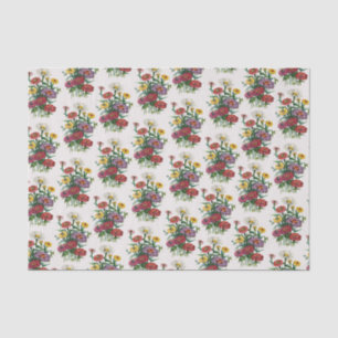 Zinnias Tissue Paper