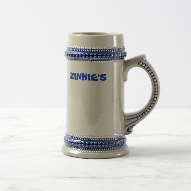 ZINNIE'S BEER MUG (Right)