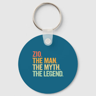 Zio Man Myth Legend Retro Key Ring