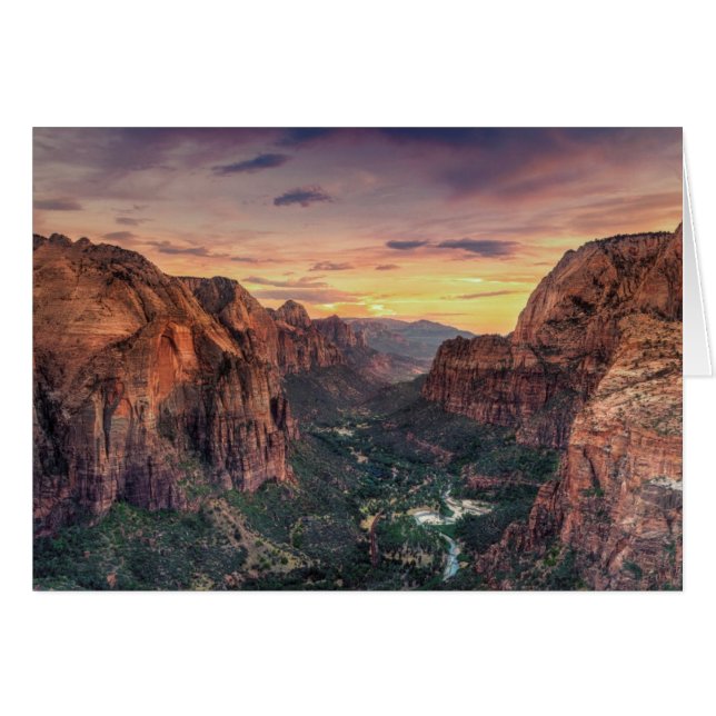 Zion Canyon National Park (Front Horizontal)