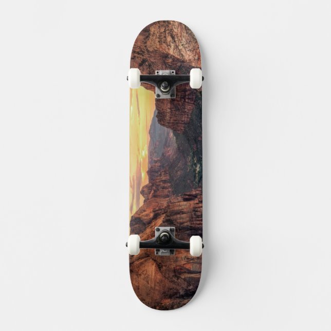 Zion Canyon National Park Skateboard (Front)