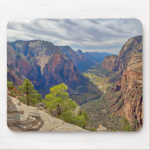 Zion Canyon Utah Mouse Pad