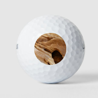 Zion Canyon Wall I Abstract Nature Photography Golf Balls