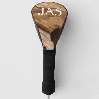 Zion Canyon Wall I Abstract Nature Photography Golf Head Cover