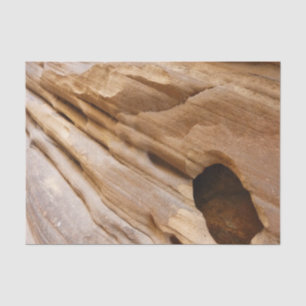 Zion Canyon Wall I Abstract Nature Photography Tissue Paper