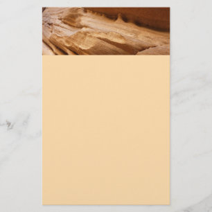 Zion Canyon Wall II Red Rock Abstract Photography Stationery