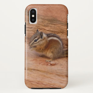 Zion Chipmunk on Red Rocks Case-Mate iPhone Case