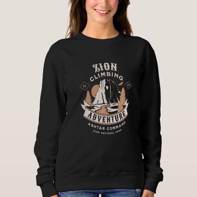 Zion Climbing Spot Ashtar Command Mountaineering B Sweatshirt (Front)