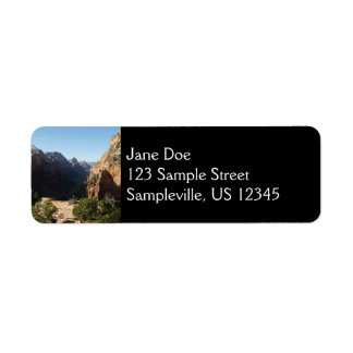 Zion from Angels Landing Trail Zion National Park