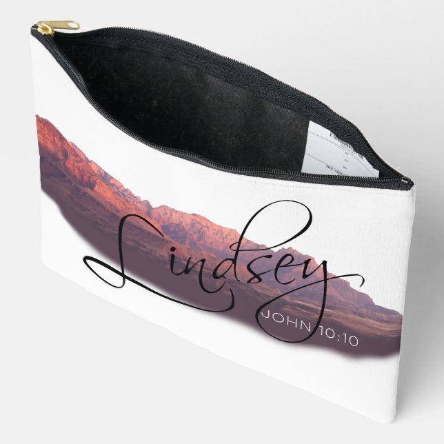 Zion -- LINDSEY Accessory Pouch (Open)